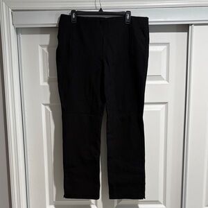 Chico’s Black Ponte Ankle Pants